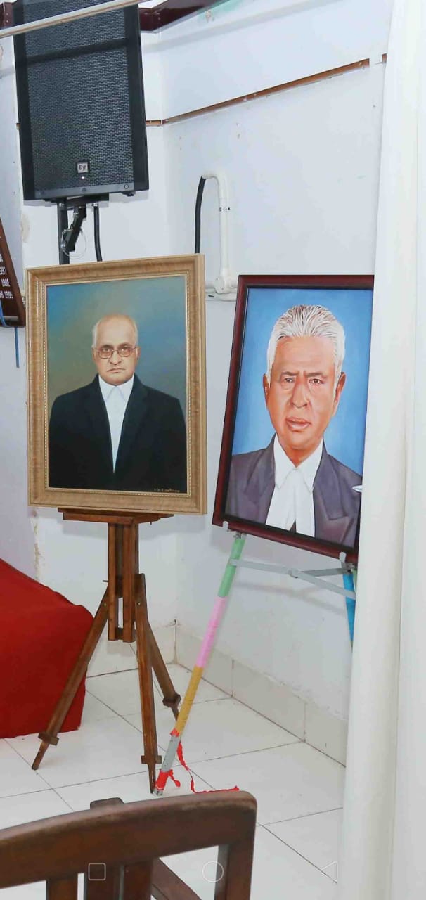 Unveiling the Portraits of Former Presidents Late Adv. K. J. Kurian and Late Adv. A. V. George